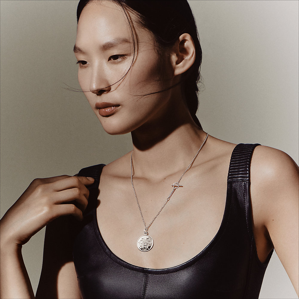 Ex-Libris necklace, medium model | Hermès Mainland China